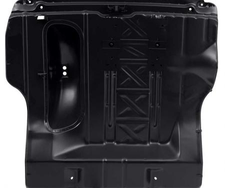 OER 1955-57 Bel Air, 150, 210, Complete Trunk Floor, with Braces, Hardtop and Sedan, EDP Coated TF400733A