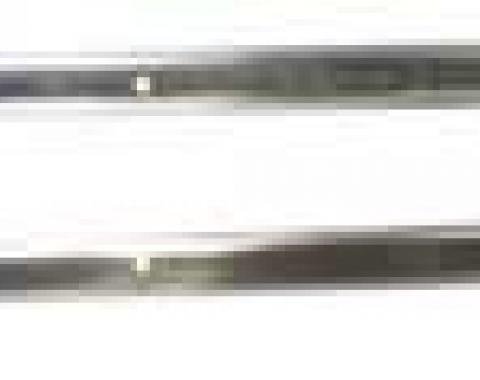 OER 1973-87 Chevrolet, GMC, Bed Angle Strips, Short Bed, Stepside, Stainless Steel, Polished 110121