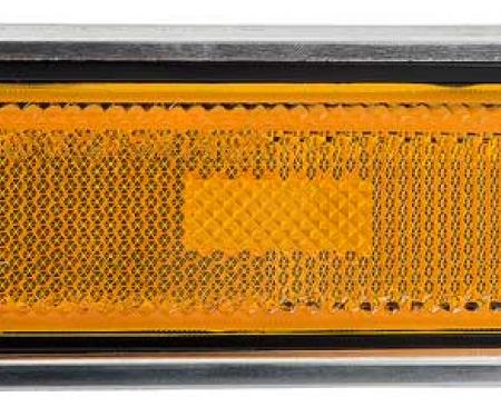OER 1981-91 Chevrolet/GMC Truck, Front Side Marker Lamp Assembly, With Bright Trim Bezel, RH T70669