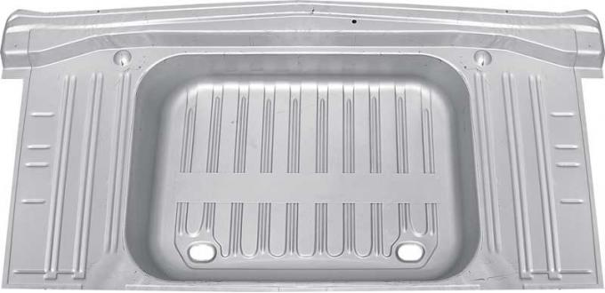 OER 1963 Impala, Bel Air, Biscayne, Full Trunk Floor, w/o Drop Offs or Rear Cross Rail, Weld-Thru Coated 153114W