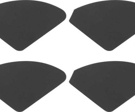 OER 1957 Chevrolet Rear Bumper End Insert Decals, 4 Piece Set TF400244