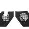 OER 1965-66 Impala, Bel Air, Biscayne, Caprice, Interior Kick Panels, with Air Conditioning, Black, Pair K669