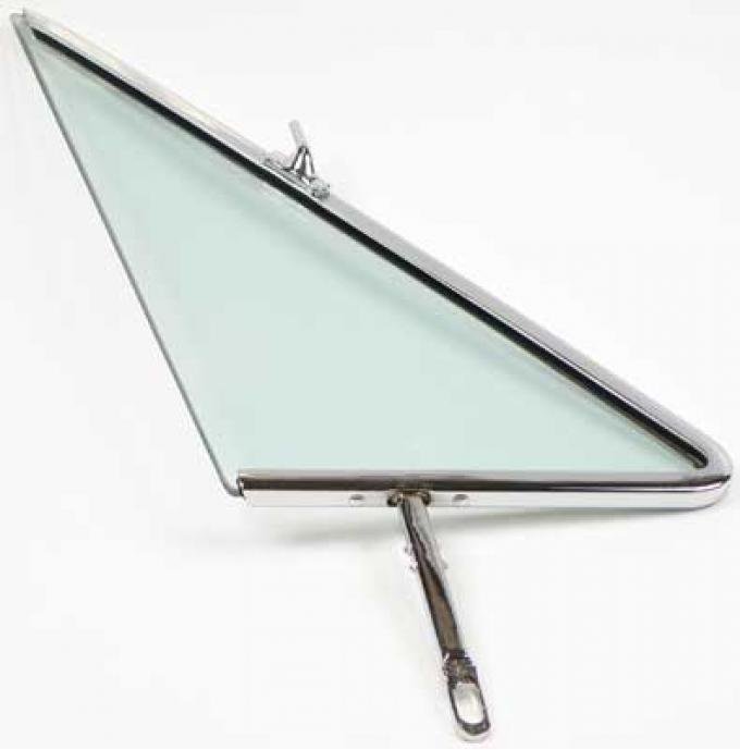 OER 1963-64 Impala 2 Door Hardtop & Convertible Vent Assembly With Tinted Glass, RH A1653