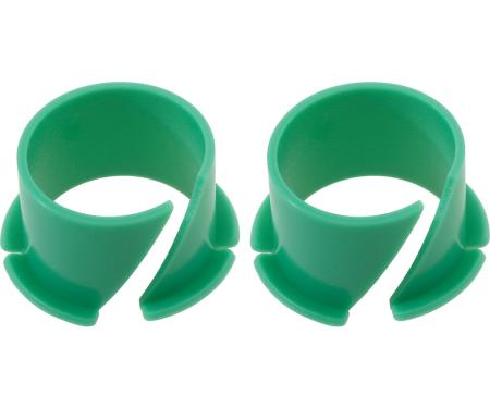 OER 1971-91 GM, Brake and Clutch Pedal Bushing Set, Nylon, for 5/8" Diameter Shaft, 1/2" Deep, 2-Piece Set 346381