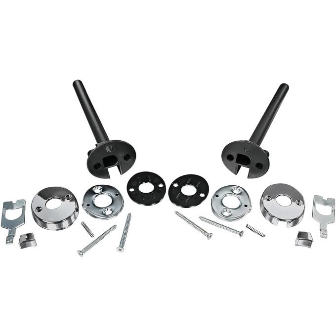 1969-72 Chevelle, Cutlass, GTO, Skylark, Headrest Guide Set, Models with Bucket Seats, LH or RH