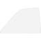 OER 1959-60 Impala, Bonneville, Catalina, Electra, Invicta, Convertible Quarter Glass Window 2 Door, LH or RH, 20", Clear Glass, Each QG2236C