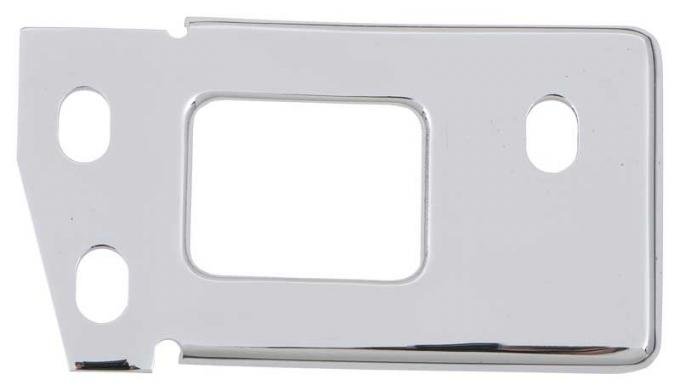 OER 1955-57 Chevrolet Bel Air, 150, 210, Hood Latch Plate, Chrome TF400889