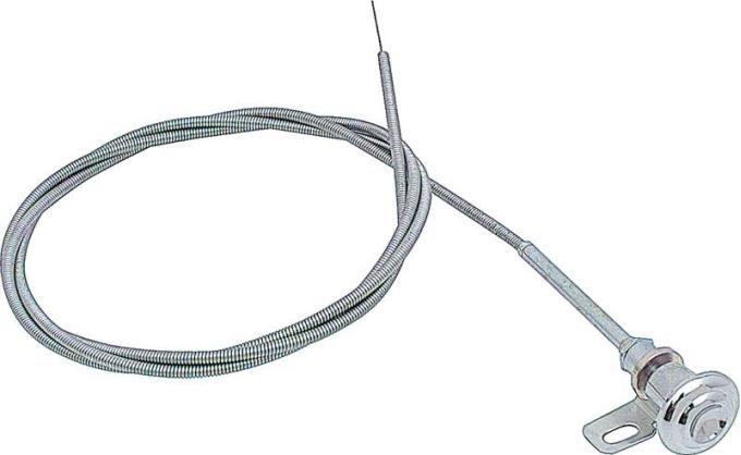 OER 1955-59 Chevrolet/GMC Truck, Side Vent Control Cable, Chrome Knob CX1174