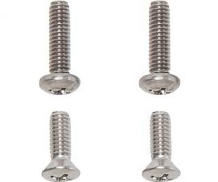 OER 1955 Chevy Bel Air, 150, 210, Nomad, Complete Lens Screw Set TF401009