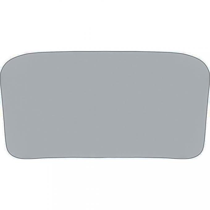 OER 1959-60 Impala, Bel Air, LeSabre, Eldorado, Catalina, Bonneville, Rear Window Glass, 2 Door Hardtop, Custom Gray Tinted BG3006Y