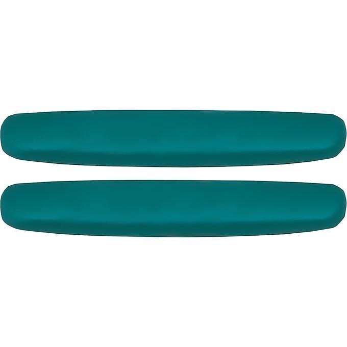 1957 Chevrolet Bel Air, Armrest Pads, Turquoise, Pair