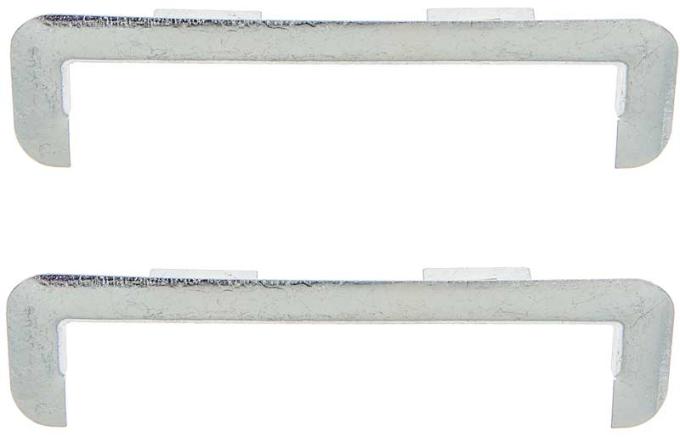 OER 1955-57 Chevy Wagon / Nomad, Tailgate Hinge Trim, Zinc TF401084