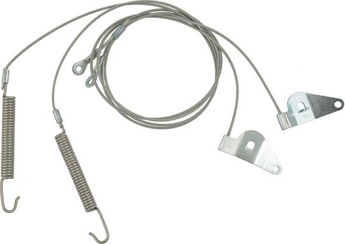OER 1971 Impala Convertible Top Side Tension Hold Down Cables BW7171