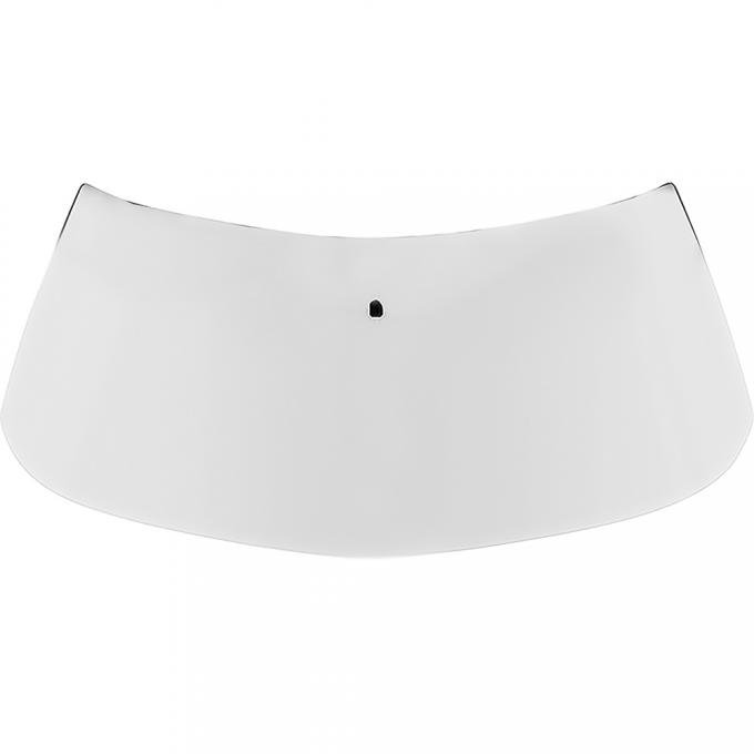 OER 1971-76 GM B-Body Coupe/Hardtop, Windshield Glass, Without Antenna, With Mirror Bracket, Clear DW782C