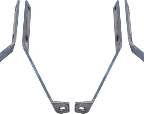 OER 1960-62 Chevrolet, GMC Pickup Truck, Rear Bumper Bracket Set, Stepside, 2 Wheel Drive 14187