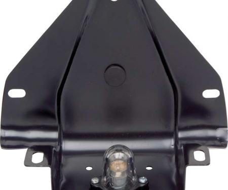 OER 1960-66 Chevrolet, GMC Pickup, Rear License Plate Bracket, with License Lamp Assembly CT26699