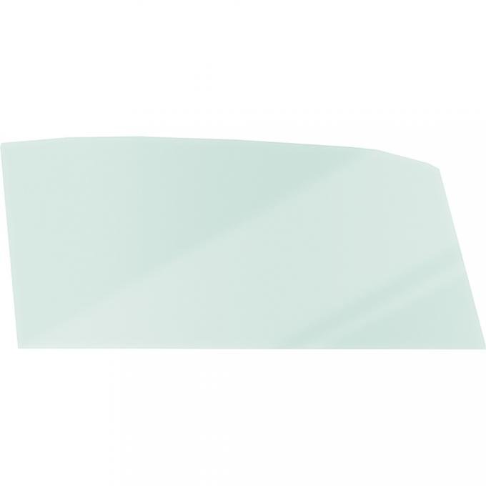 OER 1961-62 Impala / Full-Size, 2-Door Sedan, Front Door Glass, LH/RH, Light Green Tint FD2341T