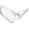 OER 1973-77 Century LeSabre, Regal, Caprice, Malibu, Chevelle, Cutlass, Monte Carlo, Chrome Outer Door Mirror, with 2 Mounting Studs and Hardware, LH or RH Side 9614194