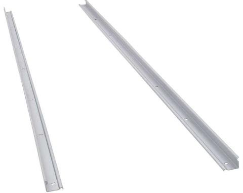 1947-53 Chevrolet, GMC, Bed Angle Strips, 1/2, 3/4 Ton, Short Bed, Stepside, Raw Steel, Paintable