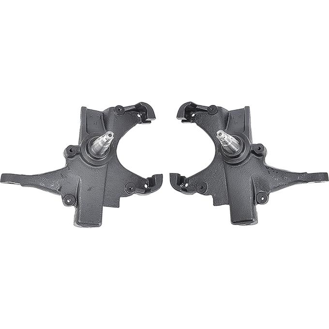 OER 1958-64 Impala, Bel Air, Biscayne, Front Disc Brake Spindles, 2" Drop, Pair 153638