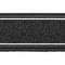 OER 1973-80 Chevy, GMC C10, Blazer, Jimmy, Suburban, Dash Trim Plate Molding, with AC, Black with Silver Accent 14252