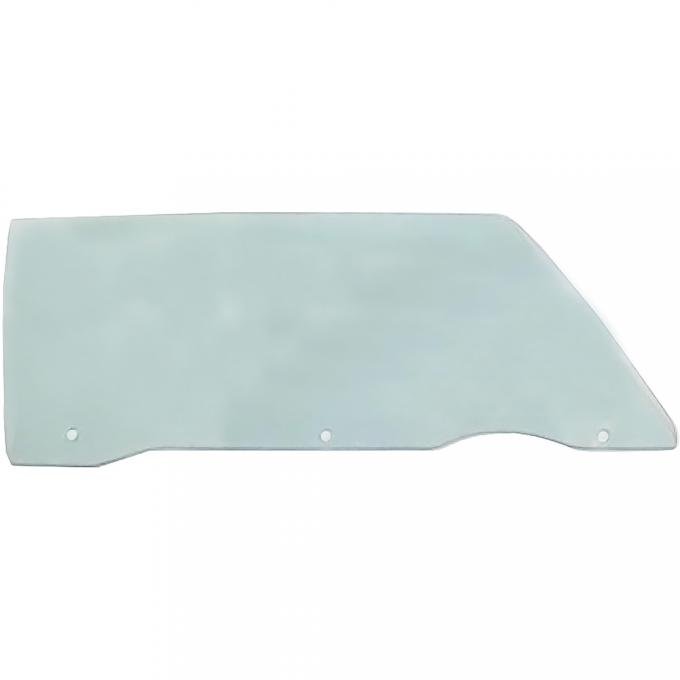 OER 1967-68 Chevrolet Impala, GM Full Size Convertible, Front Door Glass, Light Green Tinted, RH FD3774T
