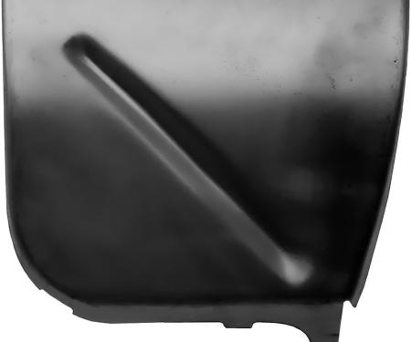 OER 1955 Chevy Bel Air, 150, 210, Outer Rear Wheel Well Extension, 2 Door Hardtop, Sedan, Convertible, LH Driver Side TF400600
