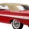 1961-64 GM B-Body Convertible, Top Only, Use With Glass Window, Vinyl, Buckskin