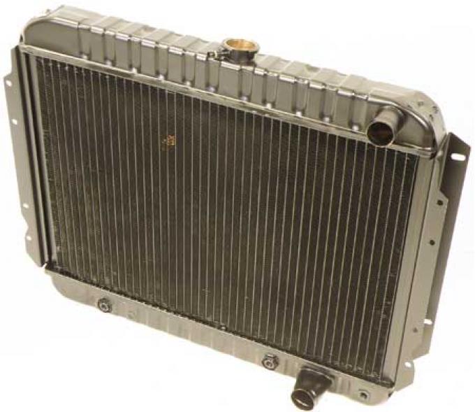 OER 1965 Impala/Full-Size V8-409 W/ AT & W/O AC - Radiator 4 Row (17-1/2" X 25-1/2" X 2-5/8" Core) CRD1244A