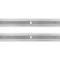 1973-87 Chevrolet, GMC, Bed Angle Strips, Short Bed, Stepside, Stainless Steel, Polished