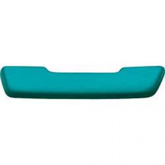 F-Body Armrest Pad, Right, Turquoise, 1968-1972