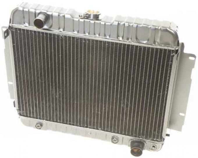 OER 1969-70 Full-Size V8 Small Block W/ AT & W/O AC - Radiator 4 Row (15" X 23-1/2" X 2-5/8" Core) CRD1454A