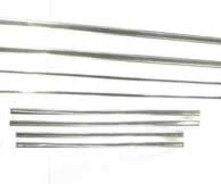 OER 1962-66 Chevy Fleetside Pickup, Long Bed, Side Molding Set, 16 Piece, with Clips and Hardware CX1675