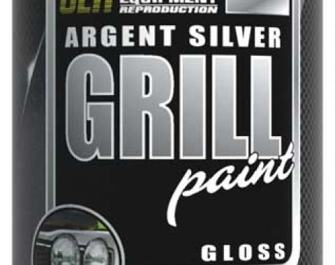 OER 1960-76 Mopar Argent Silver Grill Paint 16 Oz Aerosol Can - Gloss K89184