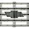 1975-76 Chevy Pickup, Blazer, Suburban, Grill Assembly, with Bow Tie Emblem, Argent Gray