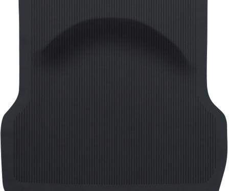 1955-57 Chevy Bel Air, 150, 210, Rubber Trunk Mat, Without Spare Tire Cut Out