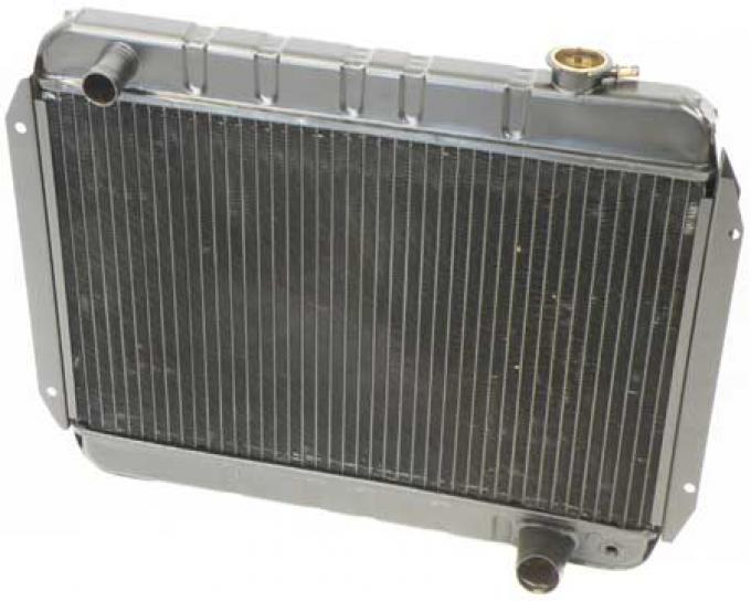 OER 1963-65 Chevy II/Nova L6 194/230 W/ MT - Radiator Brass/Copper 3 Row (15-5/8" X 23" X 2" Core) CRD1143S