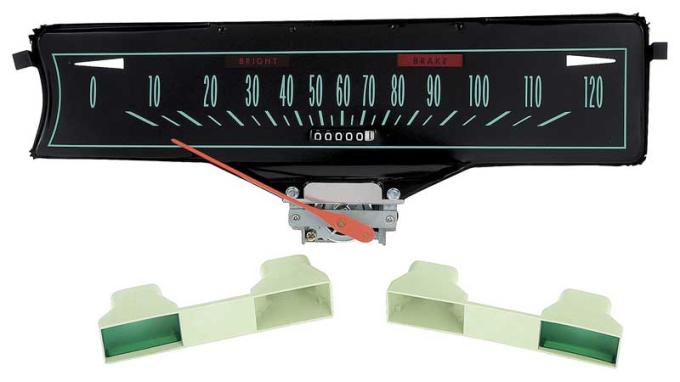 OER 1965 Chevrolet Impala, Bel Air, Biscayne, 120 MPH Speedometer 6408852