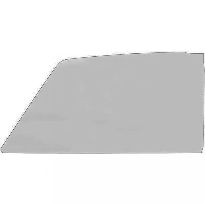 OER 1963-64 Impala, GM Full-Size 4-Dr Hardtop, Rear Door Glass, LH/RH, Custom Gray Tinted RD2437Y