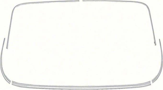 OER 1962-64 Impala / Impala SS 2 Door Hardtop Back GlaSS Molding Set K123