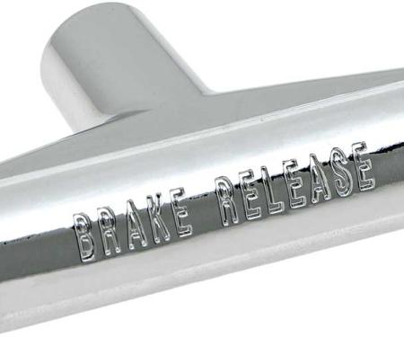 OER 1964-81 GM, Park Brake Release Handle, Chrome, Various Models 3893178