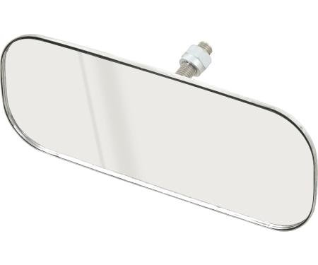 1954-59 Chevy Bel Air, 150, 210, Nomad, Pickup Truck, Stainless Steel Inner Rear View Mirror, Standard Interior