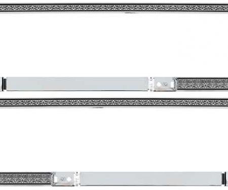OER 1977-80 Chevy, GMC Pickup, Blazer, Jimmy, Suburban, Front Door Panel Outer Trim Set, Pair TL3152