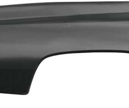 1974-76 Impala, Bel, Air, Caprice, Quarter Panel Repair Skin, 2 Door, RH Passenger Side, EDP Coated