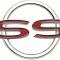 OER 1964 Chevrolet Impala, "SS" Quarter Panel Emblems, with Hardware, Pair, GM Licensed 3851724