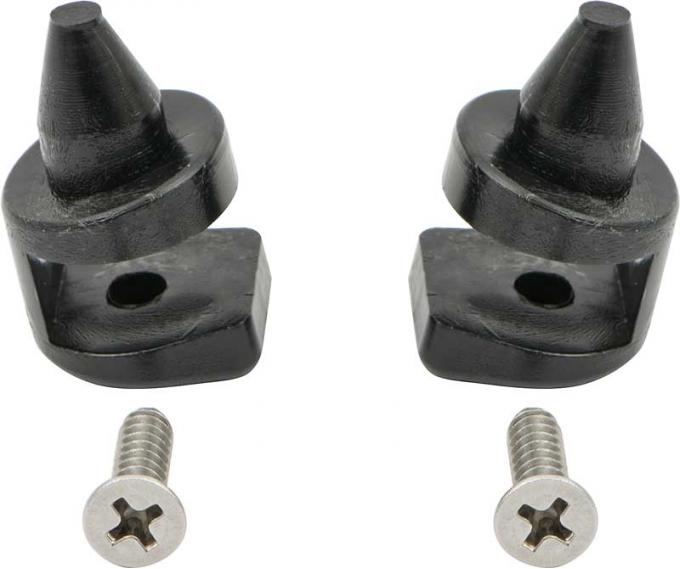 OER 1971-76 GM Full Size Convertible Header Bow Guide Pin Set With Hardware GP002