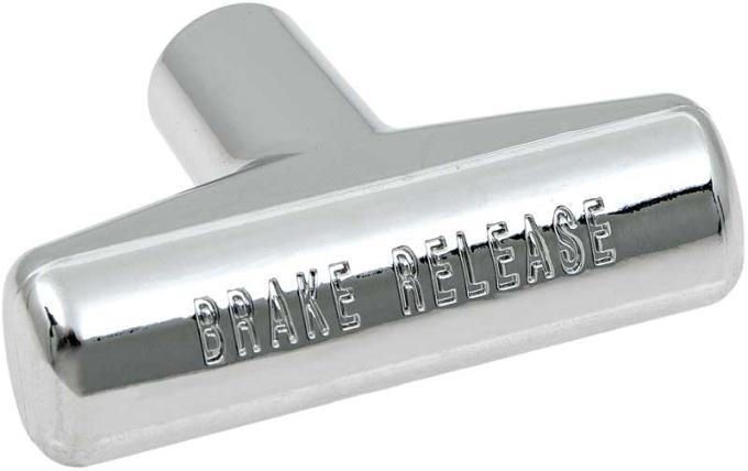 OER 1964-81 GM, Park Brake Release Handle, Chrome, Various Models 3893178