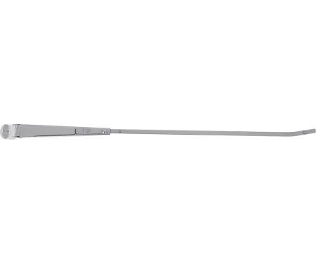 1958-66 Chevy, GMC Truck, 1958 Car, Windshield Wiper Arm, 1/2" Base, 3/16" Bayonet End, Polished Stainless, LH Driver Side