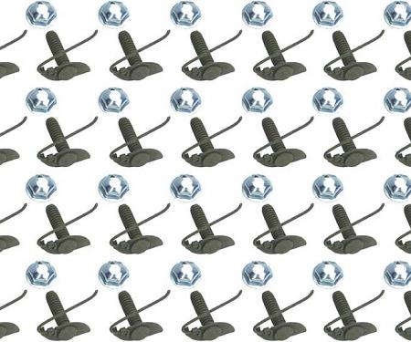 OER 1967-68 Chevrolet Truck Grill Molding Clip Set T1400