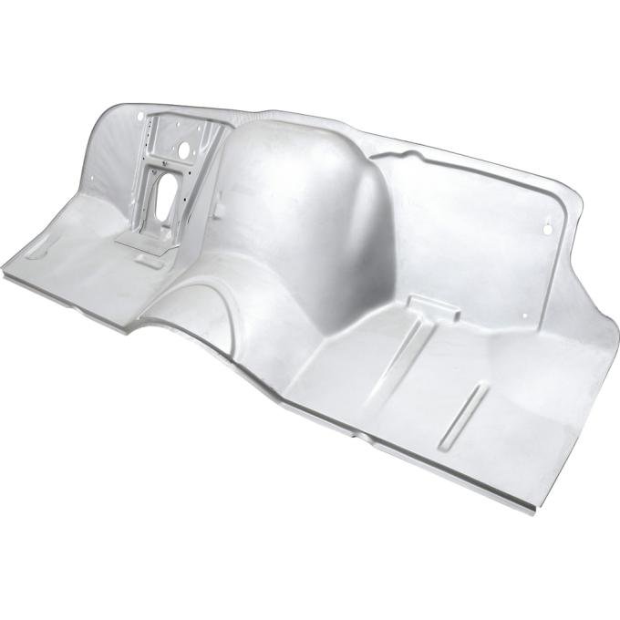 OER 1967-68 Chevy, GMC Pickup, Panel, Suburban, Firewall Panel, with Toe Panel, 2 Wheel Drive, Custom Smooth Style Panel, with Heater & AC Delete, Silver Weld-Thru Coating CX4906